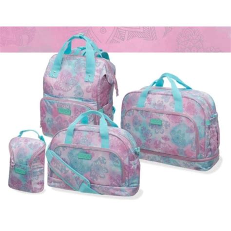 Kit Bolsas Maternidade Lilica Ripilica E Mochila Mandala.